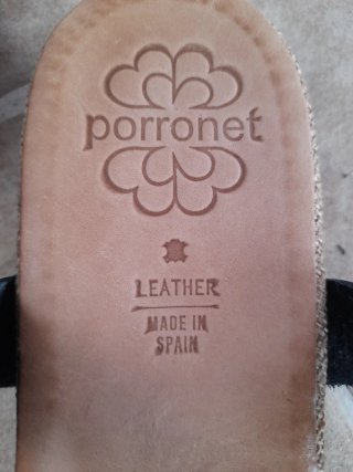 Sandalias Porronet Negras