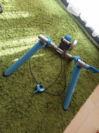 Rodillo Tacx para bicicleta