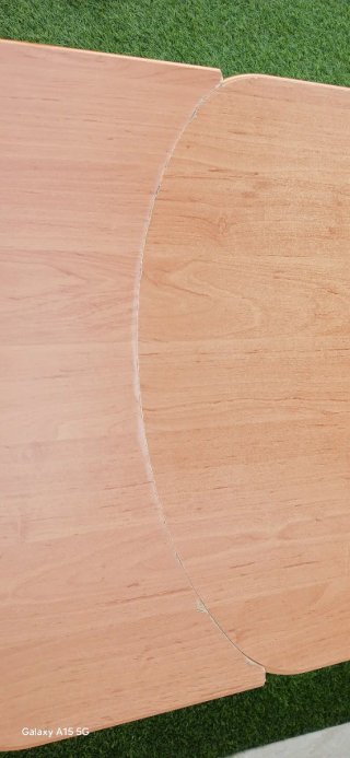 Mesa de cocina extensible de madera