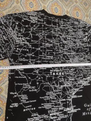 Camiseta Texas Mapa XXL