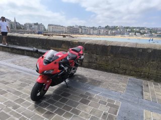 Honda CBR 1000 RR Sportbike Roja/Negra