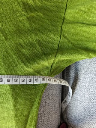 Jersey Trucco verde lima oversize talla única