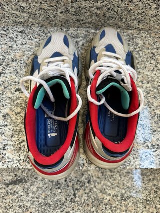 Puma RS-X Scarpe da Ginnastica Blu Bianco