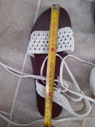Sandalias Zara Beige/Marrón Talla 39