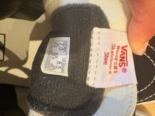 Zapatillas Vans Botín Negras y Blancas