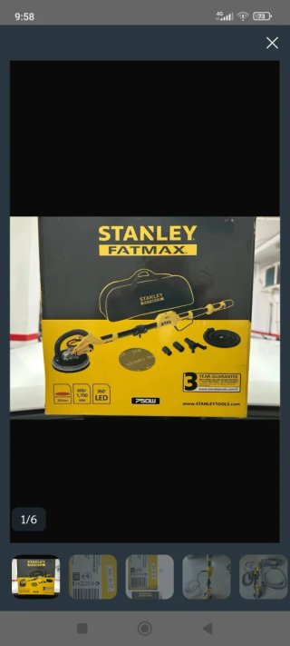 Lijadora de pared Stanley Fatmax