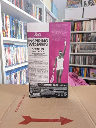 Muñeca Barbie Venus Williams Inspiring Women