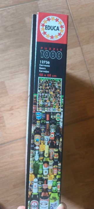 Puzzle 1000 piezas "Cervezas del Mundo"