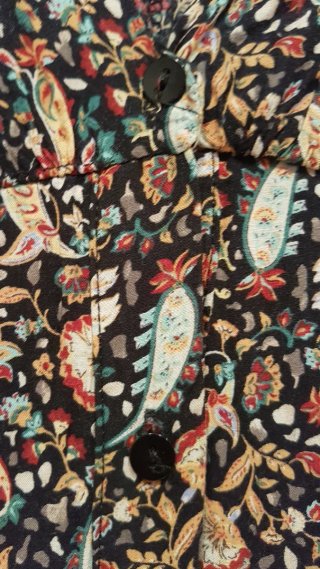 Vestido estampado ZARA talla S