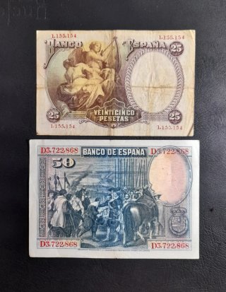 🇪🇸 Billetes España Antiguos