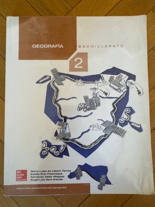 Geografía. 2o. Bachillerato