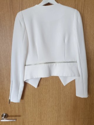 Americana corta Pimkie blanca