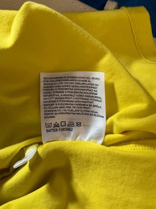 Abito Yessica cotone elasticizzato giallo M