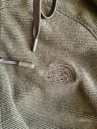 The North Face Forro Polar con Capucha Verde