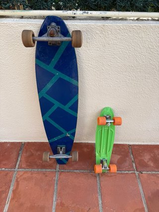 Pack Longboard LOBU + Mini Cruiser Skateboard
