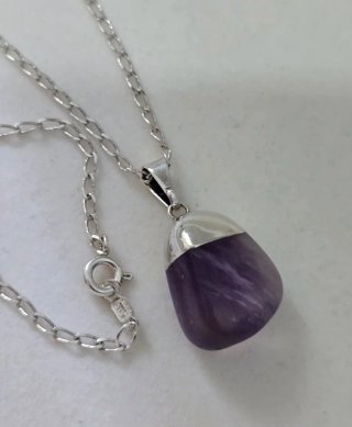 Collar Plata 925 con Amatista