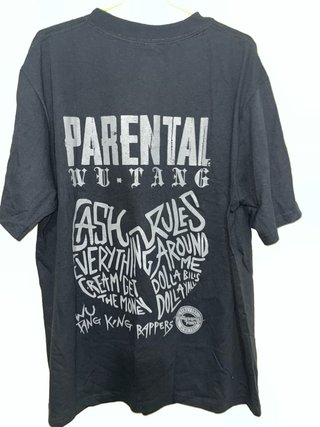 Camiseta Wu-Tang Clan Hombre Negra