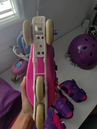Pack Patines Línea Niña Talla 32-34 + Protec.
