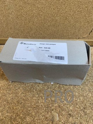 calibre mecánico para cubeta para gasóleo y macho