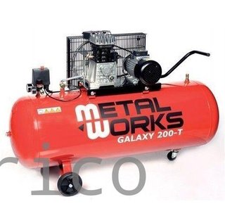 Compresor 200 Litros - 3 Hp - 400V- Metalworks