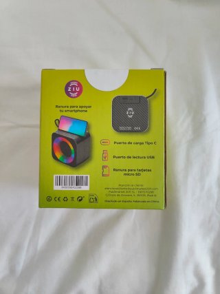 Altavoz Bluetooth 5.0 Ziu Z-Cube 5W [Precintado]
