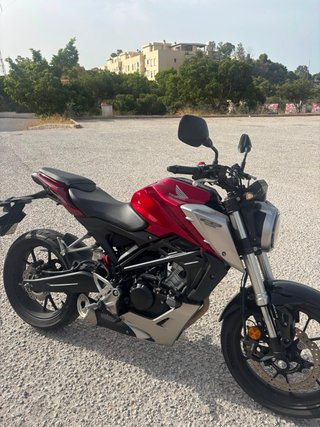 Honda CB125R ABS Roja/Plata