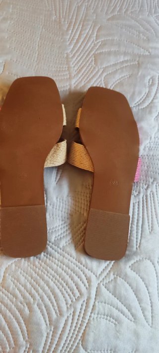 Sandalias Lefties Beige y Rosa