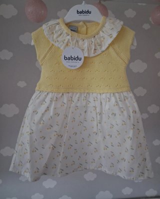 Vestido Babidu 3 meses novo