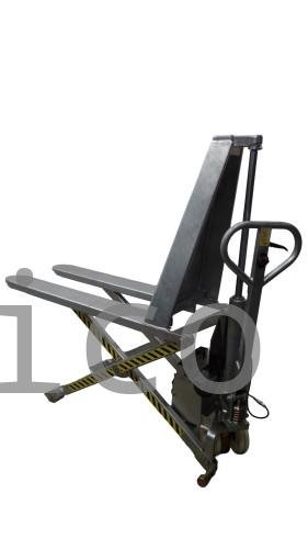 Transpaleta Tijera Galvanizada Eléctrica - 1000 Kg