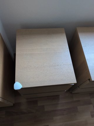 Mesitas de noche Malm Ikea (2 unidades)