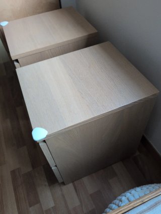 Mesitas de noche Malm Ikea (2 unidades)