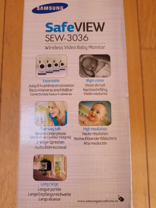 Vigilabebés Samsung SafeVIEW SEW-3036
