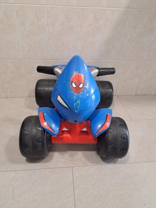Moto Eléctrica Spiderman 6V Niños 2-3 Años
