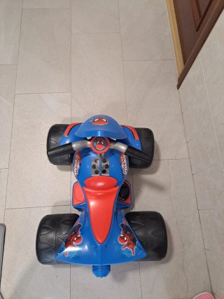 Moto Eléctrica Spiderman 6V Niños 2-3 Años