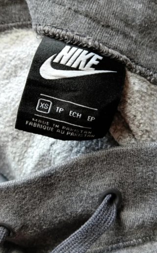 Pantalone joggers tuta donna Nike, tg XS, grigio