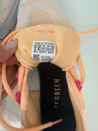 Zapatillas Adidas Naranja y Rosa