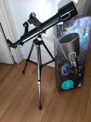 Telescopio Infinia con adaptador smartphone