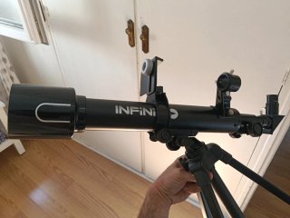 Telescopio Infinia con adaptador smartphone