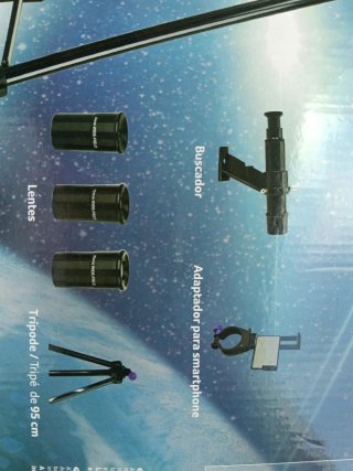 Telescopio Infinia con adaptador smartphone