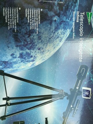 Telescopio Infinia con adaptador smartphone