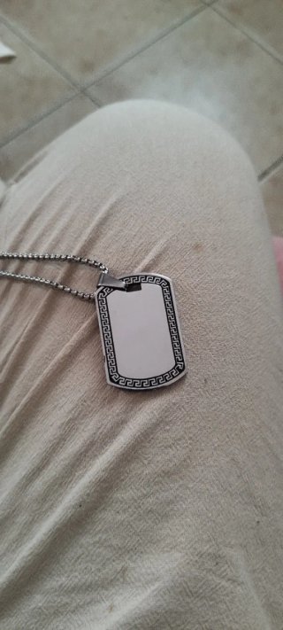 Cadena de plata con colgante