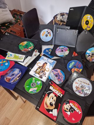 Lote Películas DVD Disney Mickey y Más
