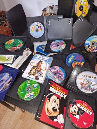Lote Películas DVD Disney Mickey y Más