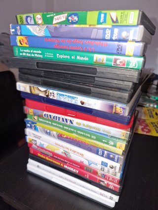 Lote Películas DVD Disney Mickey y Más