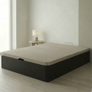 Canapé abatible madera y tela