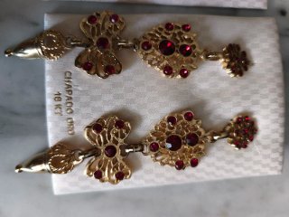 Conjunto baturra broche y Pendientes
