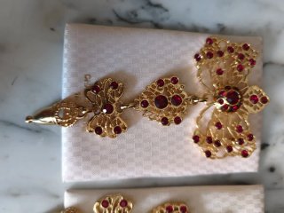 Conjunto baturra broche y Pendientes