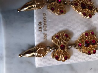 Conjunto baturra broche y Pendientes