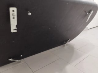Cofre de techo para coche 50kg. Cerradura rota.