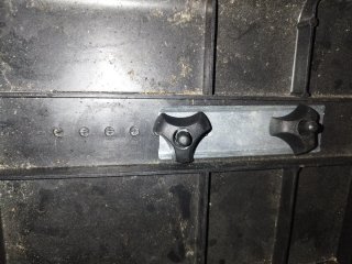 Cofre de techo para coche 50kg. Cerradura rota.